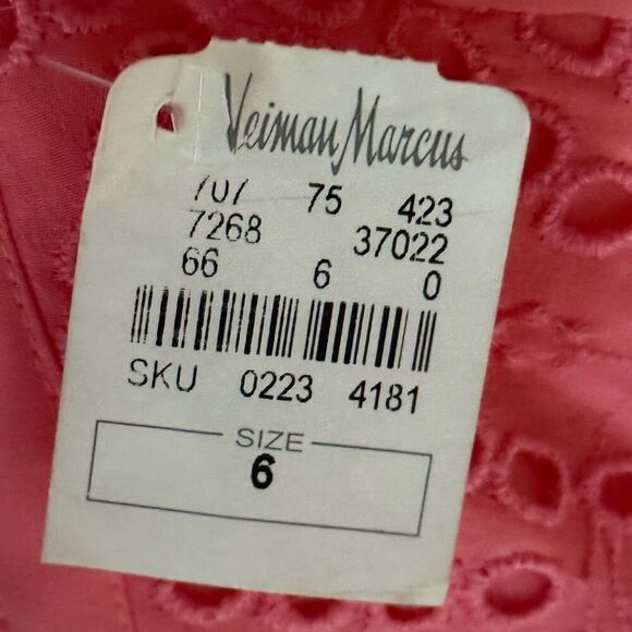 Rebecca Taylor Strapless Eyelet Silk Mini Dress – NWT, Size 6 - Picture 9 of 10